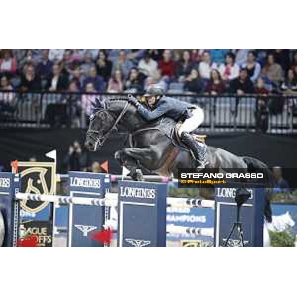 GC Prague Playoffs - Super GP - Gregory Wathelet (BEL) on Iron Man van de Padenborre - Prague, O2 Arena - 15 December 2018 - ph.Stefano Grasso/LGCT