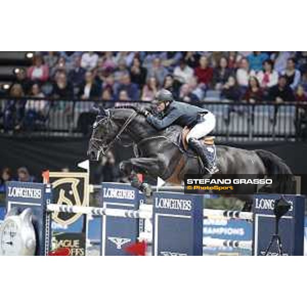 GC Prague Playoffs - Super GP - Gregory Wathelet (BEL) on Iron Man van de Padenborre - Prague, O2 Arena - 15 December 2018 - ph.Stefano Grasso/LGCT