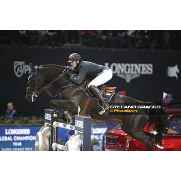 GC Prague Playoffs - Super GP - Gregory Wathelet (BEL) on Iron Man van de Padenborre - Prague, O2 Arena - 15 December 2018 - ph.Stefano Grasso/LGCT