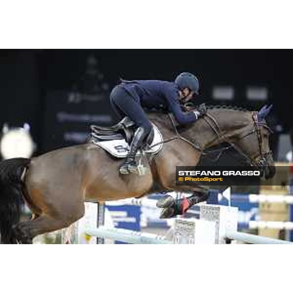 GC Prague Playoffs - Super GP - Lorenzo de Luca (ITA) on Ensor de Litrange XII - Prague, O2 Arena - 15 December 2018 - ph.Stefano Grasso/LGCT