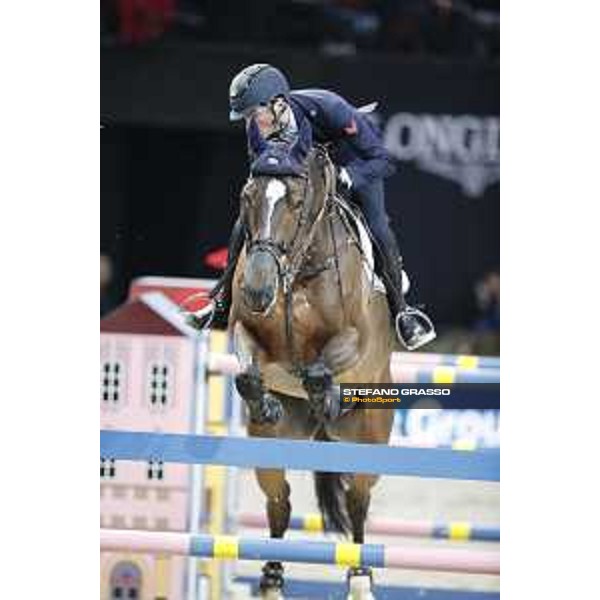GC Prague Playoffs - Super GP - Lorenzo de Luca (ITA) on Ensor de Litrange XII - Prague, O2 Arena - 15 December 2018 - ph.Stefano Grasso/LGCT
