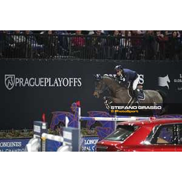 GC Prague Playoffs - Super GP - Carlos Enrique Lopez Lizarazo (COL) on Admara 2 - Prague, O2 Arena - 15 December 2018 - ph.Stefano Grasso/LGCT