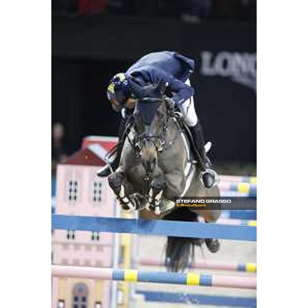 GC Prague Playoffs - Super GP - Carlos Enrique Lopez Lizarazo (COL) on Admara 2 - Prague, O2 Arena - 15 December 2018 - ph.Stefano Grasso/LGCT