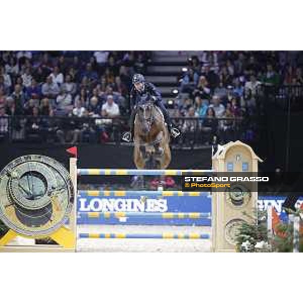 GC Prague Playoffs - Super GP - Lorenzo de Luca (ITA) on Ensor de Litrange XII - Prague, O2 Arena - 15 December 2018 - ph.Stefano Grasso/LGCT