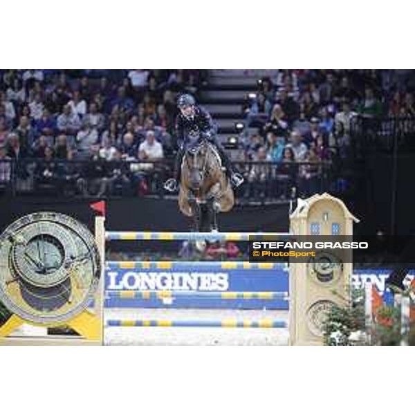 GC Prague Playoffs - Super GP - Lorenzo de Luca (ITA) on Ensor de Litrange XII - Prague, O2 Arena - 15 December 2018 - ph.Stefano Grasso/LGCT
