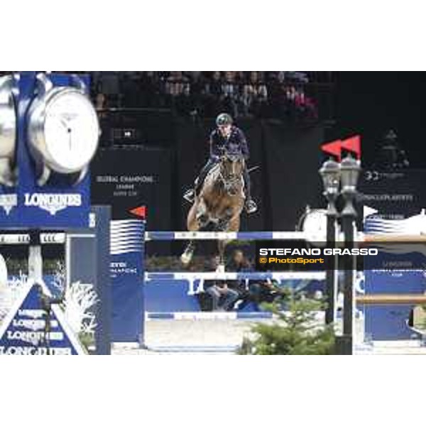 GC Prague Playoffs - Super GP - Lorenzo de Luca (ITA) on Ensor de Litrange XII - Prague, O2 Arena - 15 December 2018 - ph.Stefano Grasso/LGCT