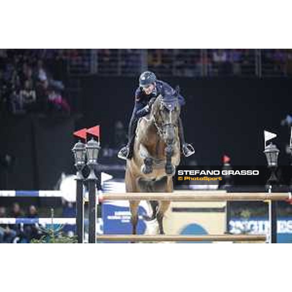 GC Prague Playoffs - Super GP - Lorenzo de Luca (ITA) on Ensor de Litrange XII - Prague, O2 Arena - 15 December 2018 - ph.Stefano Grasso/LGCT