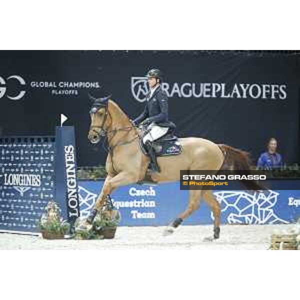 GC Prague Playoffs - Super GP - Ben Maher (GBR) on Explosion W - Prague, O2 Arena - 15 December 2018 - ph.Stefano Grasso/LGCT