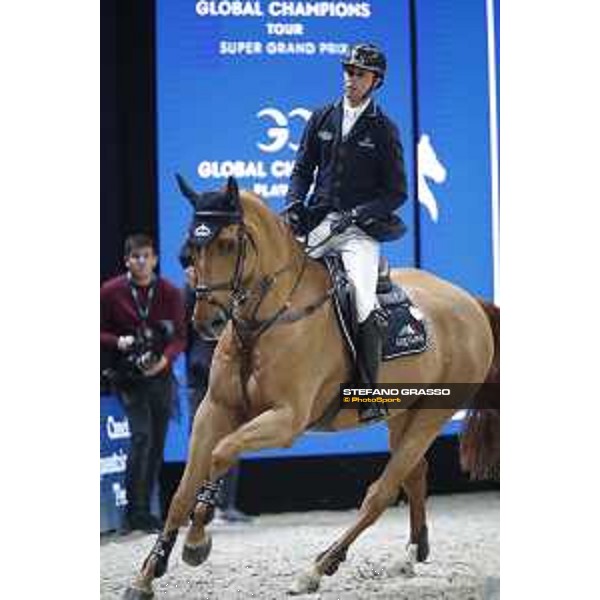 GC Prague Playoffs - Super GP - Ben Maher (GBR) on Explosion W - Prague, O2 Arena - 15 December 2018 - ph.Stefano Grasso/LGCT