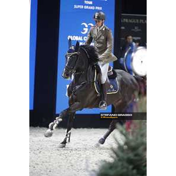 GC Prague Playoffs - Super GP - Alberto Zorzi (ITA) on Ulane de Coquerie - Prague, O2 Arena - 15 December 2018 - ph.Stefano Grasso/LGCT