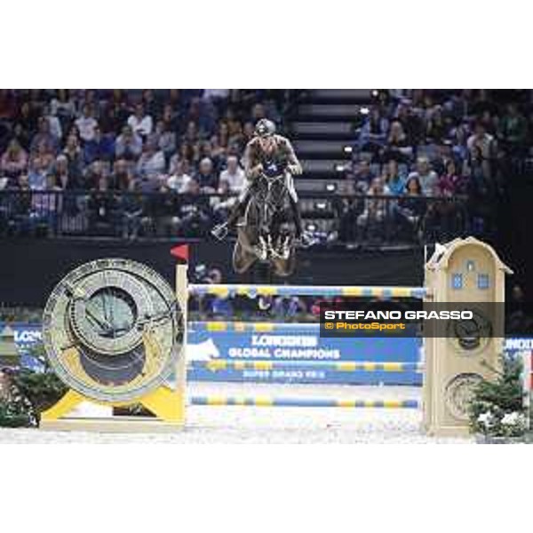 GC Prague Playoffs - Super GP - Alberto Zorzi (ITA) on Ulane de Coquerie - Prague, O2 Arena - 15 December 2018 - ph.Stefano Grasso/LGCT