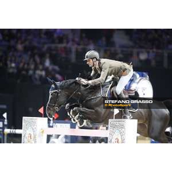 GC Prague Playoffs - Super GP - Alberto Zorzi (ITA) on Ulane de Coquerie - Prague, O2 Arena - 15 December 2018 - ph.Stefano Grasso/LGCT