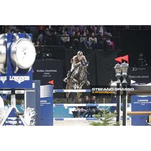 GC Prague Playoffs - Super GP - Alberto Zorzi (ITA) on Ulane de Coquerie - Prague, O2 Arena - 15 December 2018 - ph.Stefano Grasso/LGCT