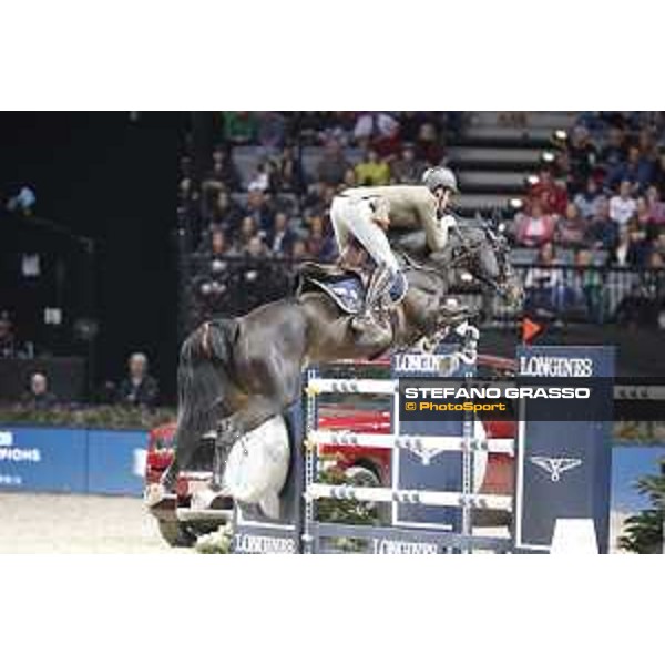 GC Prague Playoffs - Super GP - Alberto Zorzi (ITA) on Ulane de Coquerie - Prague, O2 Arena - 15 December 2018 - ph.Stefano Grasso/LGCT