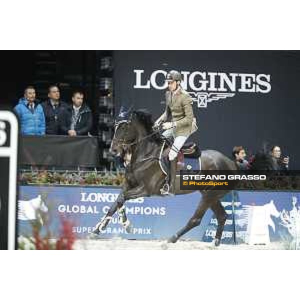 GC Prague Playoffs - Super GP - Alberto Zorzi (ITA) on Ulane de Coquerie - Prague, O2 Arena - 15 December 2018 - ph.Stefano Grasso/LGCT