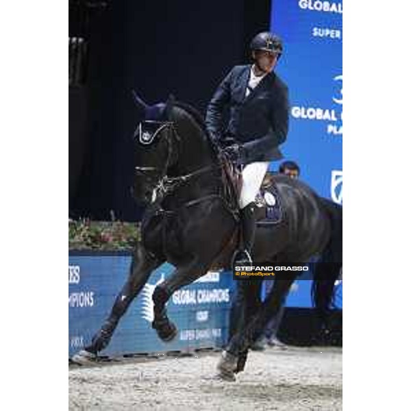 GC Prague Playoffs - Super GP - Gregory Wathelet (BEL) on Iron Man van de Padenborre - Prague, O2 Arena - 15 December 2018 - ph.Stefano Grasso/LGCT