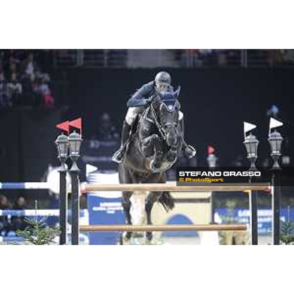 GC Prague Playoffs - Super GP - Gregory Wathelet (BEL) on Iron Man van de Padenborre - Prague, O2 Arena - 15 December 2018 - ph.Stefano Grasso/LGCT