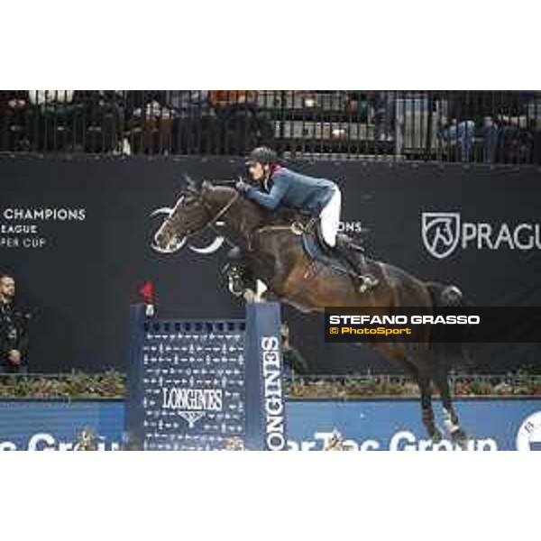 GC Prague Playoffs - Super GP - Nicola Philippaerts (BEL) on H&M Chilli Willi - Prague, O2 Arena - 15 December 2018 - ph.Stefano Grasso/LGCT