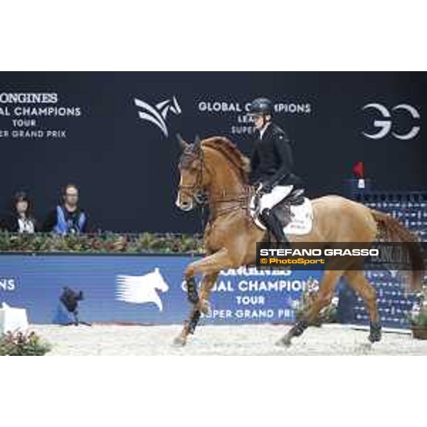 GC Prague Playoffs - Super GP - Shane Breen (IRL)on Ipswich van de Wolfsakker - Prague, O2 Arena - 15 December 2018 - ph.Stefano Grasso/LGCT