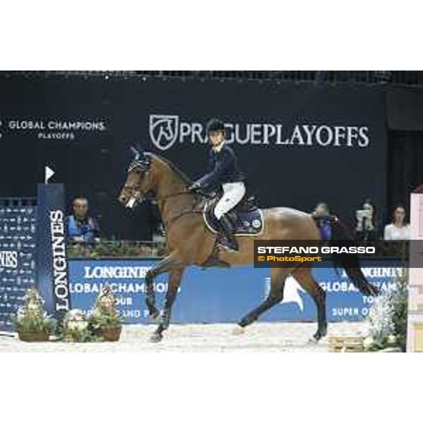 GC Prague Playoffs - Super GP - Edwina Tops-Alexander (AUS) on California - Prague, O2 Arena - 15 December 2018 - ph.Stefano Grasso/LGCT