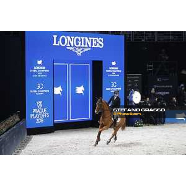 GC Prague Playoffs - Super GP - Shane Breen (IRL)on Ipswich van de Wolfsakker - Prague, O2 Arena - 15 December 2018 - ph.Stefano Grasso/LGCT