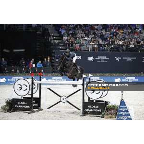 GC Prague Playoffs - Super GP - Gregory Wathelet (BEL) on Iron Man van de Padenborre - Prague, O2 Arena - 15 December 2018 - ph.Stefano Grasso/LGCT