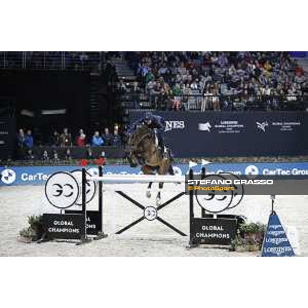 GC Prague Playoffs - Super GP - Lorenzo de Luca (ITA) on Ensor de Litrange XII - Prague, O2 Arena - 15 December 2018 - ph.Stefano Grasso/LGCT