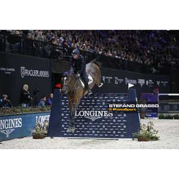 GC Prague Playoffs - Super GP - Lorenzo de Luca (ITA) on Ensor de Litrange XII - Prague, O2 Arena - 15 December 2018 - ph.Stefano Grasso/LGCT
