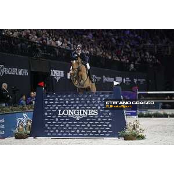 GC Prague Playoffs - Super GP - Ben Maher (GBR) on Explosion W - Prague, O2 Arena - 15 December 2018 - ph.Stefano Grasso/LGCT