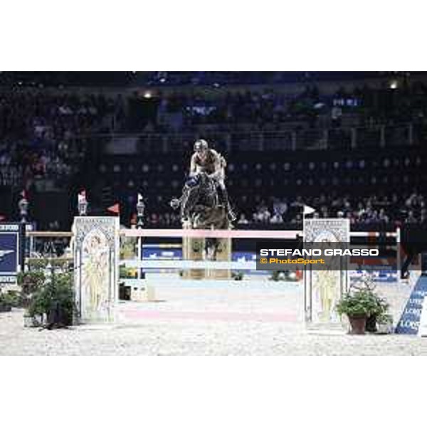 GC Prague Playoffs - Super GP - Alberto Zorzi (ITA) on Ulane de Coquerie - Prague, O2 Arena - 15 December 2018 - ph.Stefano Grasso/LGCT