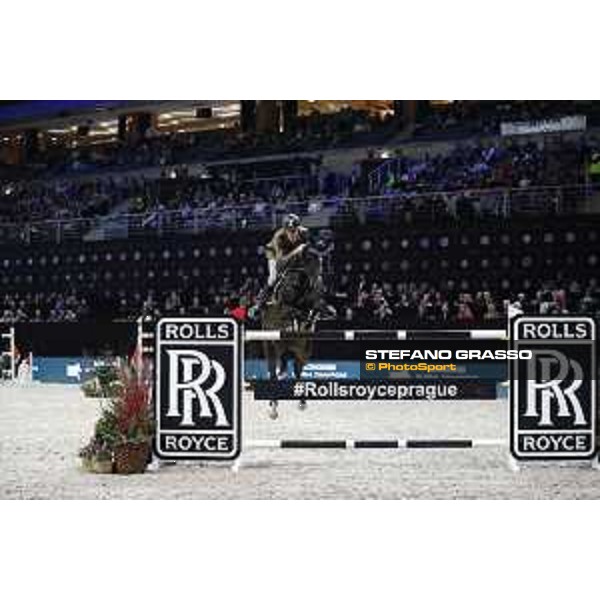 GC Prague Playoffs - Super GP - Alberto Zorzi (ITA) on Ulane de Coquerie - Prague, O2 Arena - 15 December 2018 - ph.Stefano Grasso/LGCT