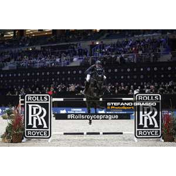 GC Prague Playoffs - Super GP - Gregory Wathelet (BEL) on Iron Man van de Padenborre - Prague, O2 Arena - 15 December 2018 - ph.Stefano Grasso/LGCT