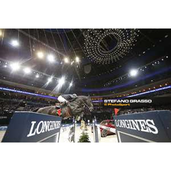 GC Prague Playoffs - Super GP - Gregory Wathelet (BEL) on Iron Man van de Padenborre - Prague, O2 Arena - 15 December 2018 - ph.Stefano Grasso/LGCT