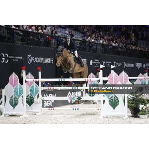 GC Prague Playoffs - Class 9 - Pieter Devos (BEL) on Claire Z - Prague, O2 Arena - 15 December 2018 - ph.Mario Grassia/LGCT