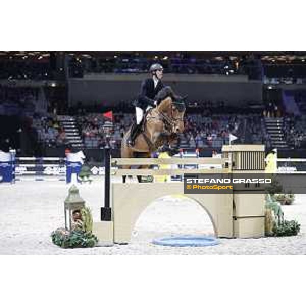 GC Prague Playoffs - Class 9 - Pieter Devos (BEL) on Claire Z - Prague, O2 Arena - 15 December 2018 - ph.Mario Grassia/LGCT