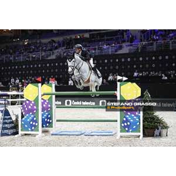 GC Prague Playoffs - Class 9 - Jerome Guery (BEL) on Garfield de Tiji Des Templiers - Prague, O2 Arena - 15 December 2018 - ph.Mario Grassia/LGCT