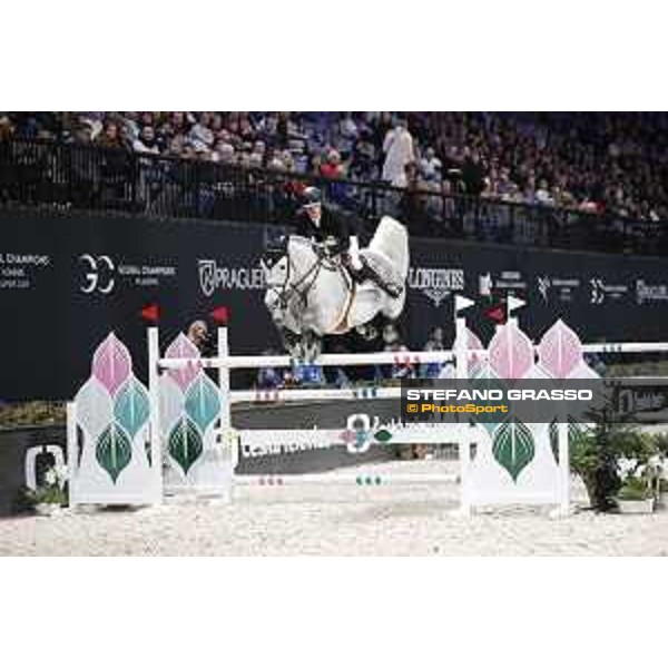 GC Prague Playoffs - Class 9 - Jerome Guery (BEL) on Garfield de Tiji Des Templiers - Prague, O2 Arena - 15 December 2018 - ph.Mario Grassia/LGCT