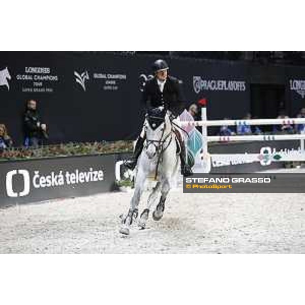 GC Prague Playoffs - Class 9 - Jerome Guery (BEL) on Garfield de Tiji Des Templiers - Prague, O2 Arena - 15 December 2018 - ph.Mario Grassia/LGCT
