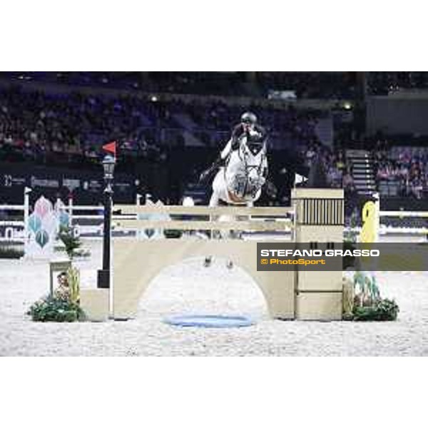 GC Prague Playoffs - Class 9 - Jerome Guery (BEL) on Garfield de Tiji Des Templiers - Prague, O2 Arena - 15 December 2018 - ph.Mario Grassia/LGCT