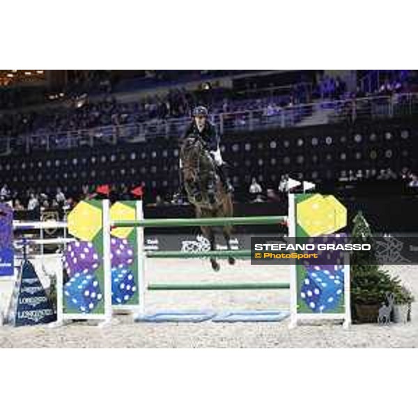 GC Prague Playoffs - Class 9 - Henrik von Eckermann (SWE) on First One - Prague, O2 Arena - 15 December 2018 - ph.Mario Grassia/LGCT
