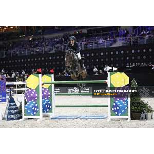 GC Prague Playoffs - Class 9 - Henrik von Eckermann (SWE) on First One - Prague, O2 Arena - 15 December 2018 - ph.Mario Grassia/LGCT