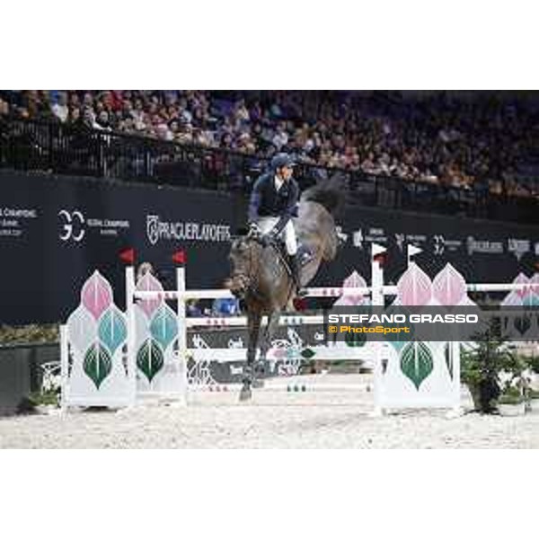GC Prague Playoffs - Class 9 - Henrik von Eckermann (SWE) on First One - Prague, O2 Arena - 15 December 2018 - ph.Mario Grassia/LGCT