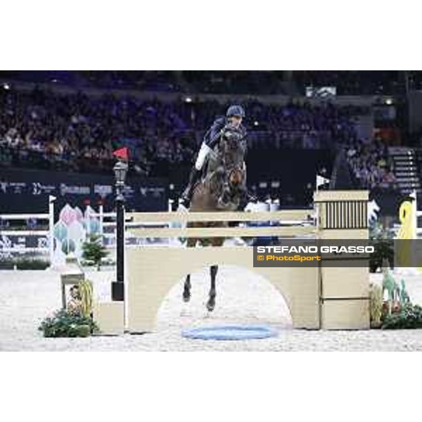 GC Prague Playoffs - Class 9 - Henrik von Eckermann (SWE) on First One - Prague, O2 Arena - 15 December 2018 - ph.Mario Grassia/LGCT