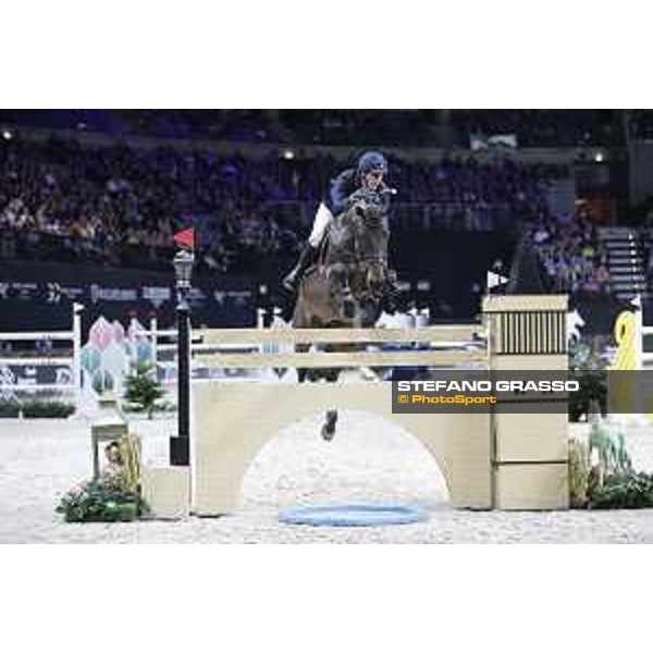 GC Prague Playoffs - Class 9 - Henrik von Eckermann (SWE) on First One - Prague, O2 Arena - 15 December 2018 - ph.Mario Grassia/LGCT