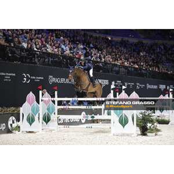 GC Prague Playoffs - Class 9 - Sameh El Dahan (EGY) on Electric Z - Prague, O2 Arena - 15 December 2018 - ph.Mario Grassia/LGCT