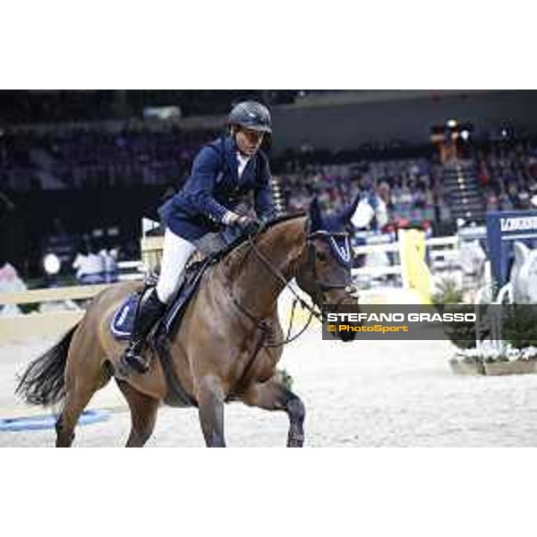 GC Prague Playoffs - Class 9 - Sameh El Dahan (EGY) on Electric Z - Prague, O2 Arena - 15 December 2018 - ph.Mario Grassia/LGCT