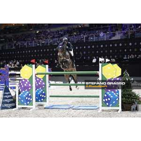 GC Prague Playoffs - Class 9 - David Will (GER) on Forest Gump 29 - Prague, O2 Arena - 15 December 2018 - ph.Mario Grassia/LGCT