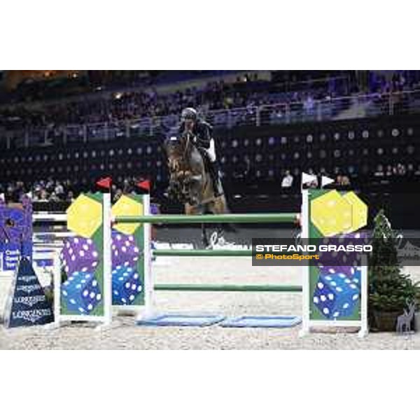 GC Prague Playoffs - Class 9 - David Will (GER) on Forest Gump 29 - Prague, O2 Arena - 15 December 2018 - ph.Mario Grassia/LGCT