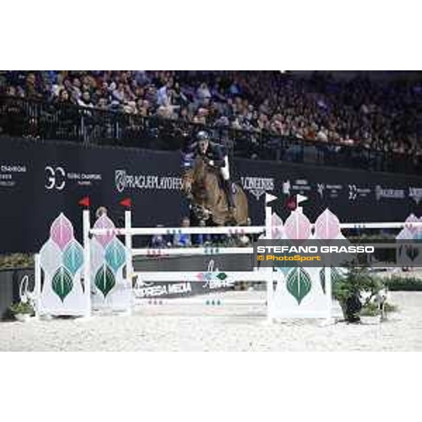 GC Prague Playoffs - Class 9 - David Will (GER) on Forest Gump 29 - Prague, O2 Arena - 15 December 2018 - ph.Mario Grassia/LGCT