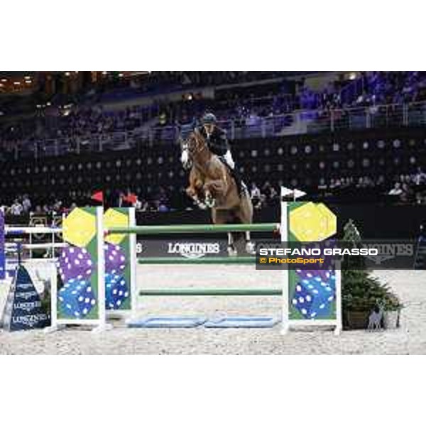 GC Prague Playoffs - Class 9 - Karel Cox (BEL) on Jugano van de Vosberg - Prague, O2 Arena - 15 December 2018 - ph.Mario Grassia/LGCT